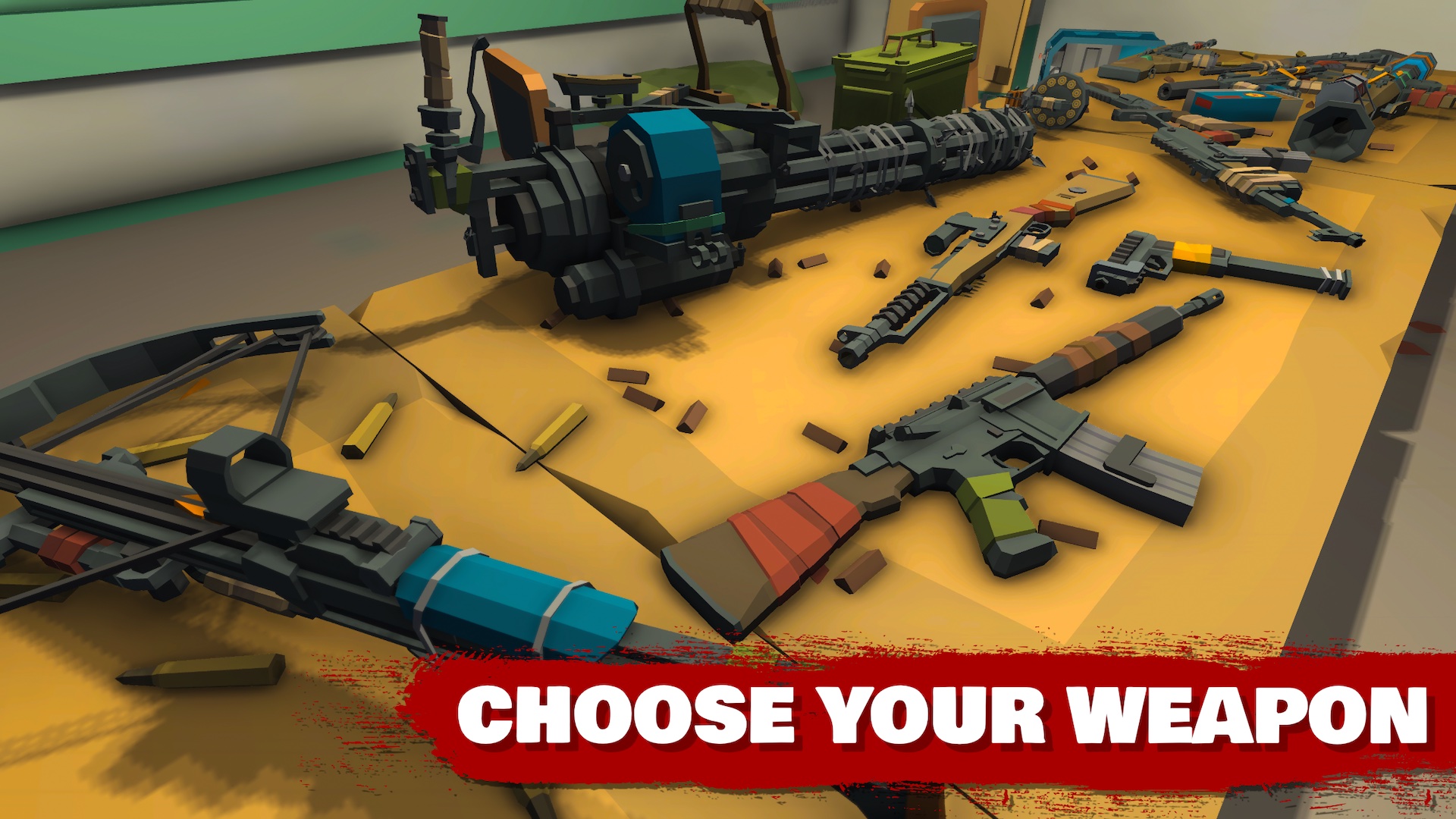 A survivor's loadout screen showing weapons and gear